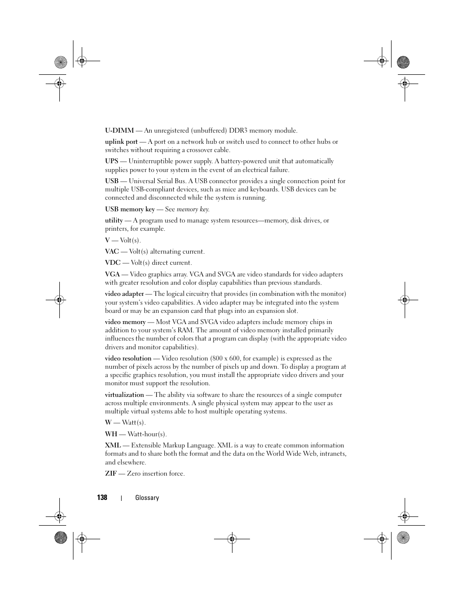 Dell PowerEdge T110 User Manual | Page 138 / 144