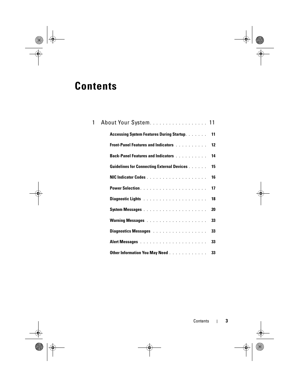 Dell PowerEdge T110 User Manual | Page 3 / 144