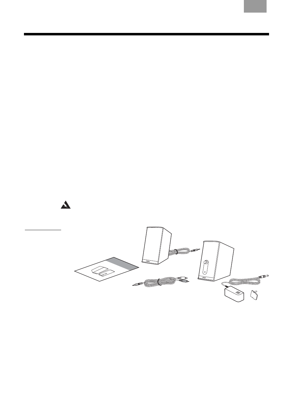 Before you begin, Unpacking the carton | Bose 2 Series II User Manual | Page 6 / 14