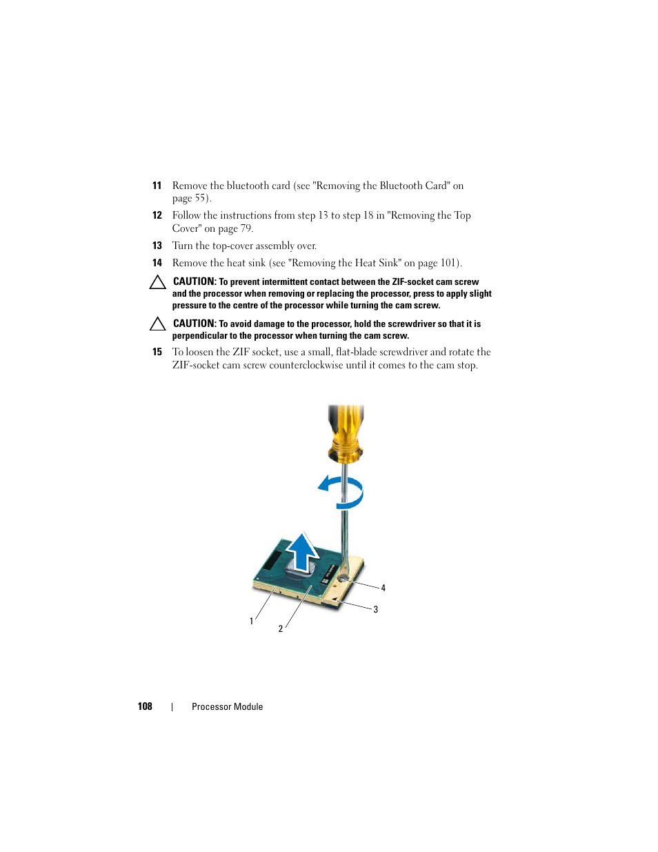 13 turn the top-cover assembly over | Dell XPS 17 (L701X, Late 2010) User Manual | Page 108 / 134