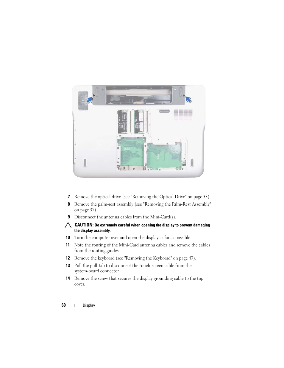 Dell XPS 17 (L701X, Late 2010) User Manual | Page 60 / 134