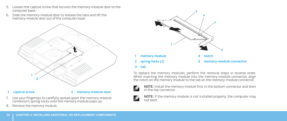 Dell Alienware M17x R2 (Early 2010) User Manual | Page 38 / 62