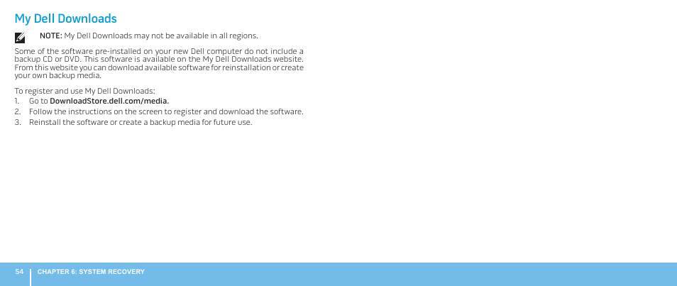My dell downloads | Dell Alienware M17x R2 (Early 2010) User Manual | Page 54 / 62