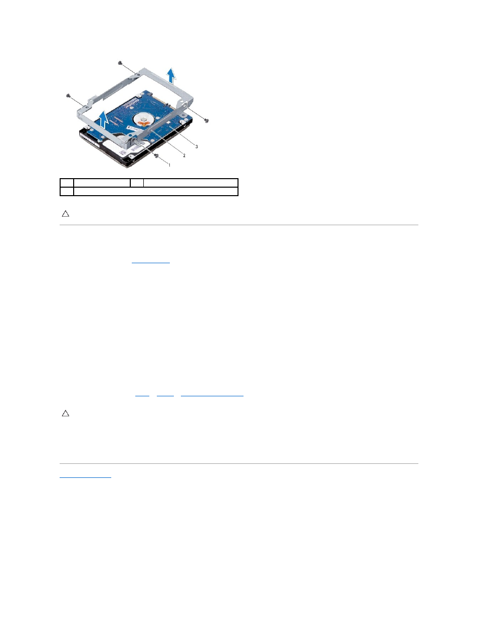 Replacing the hard drive | Dell Inspiron 13 (N3010, Mid 2010) User Manual | Page 26 / 48