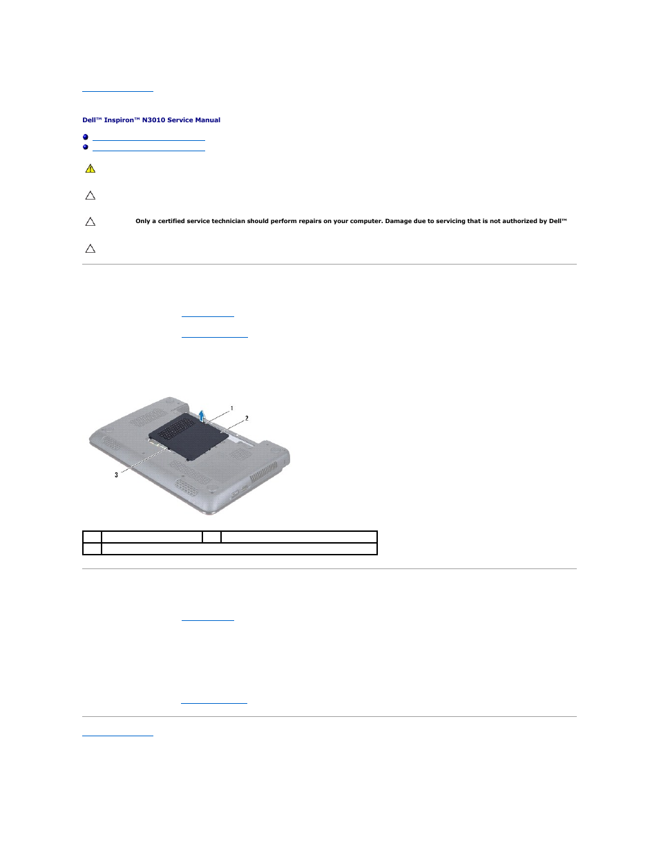 Dell Inspiron 13 (N3010, Mid 2010) User Manual | Page 6 / 48