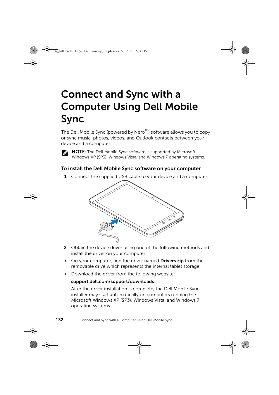 Dell Mobile Streak 7 User Manual | Page 132 / 142