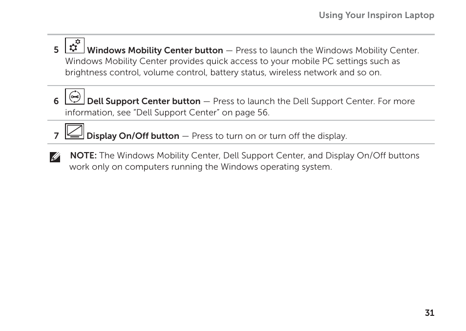 Dell Inspiron M411R (Mid 2011) User Manual | Page 33 / 96