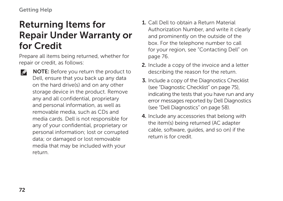 Dell Inspiron M411R (Mid 2011) User Manual | Page 74 / 96