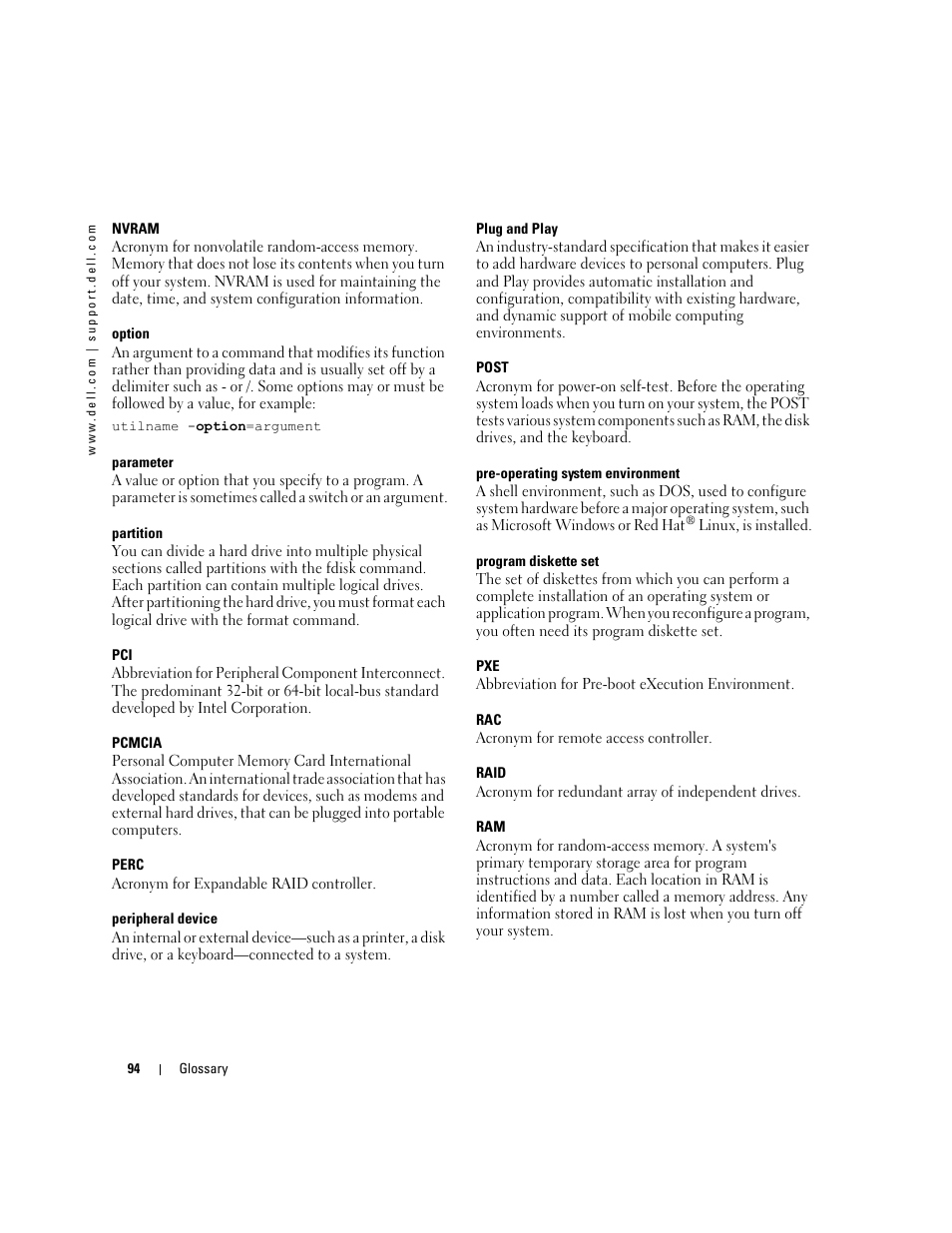 Dell PowerEdge 7250 User Manual | Page 96 / 102