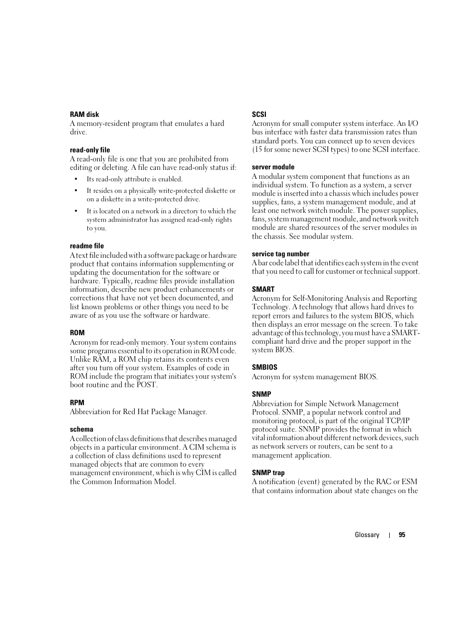 Dell PowerEdge 7250 User Manual | Page 97 / 102