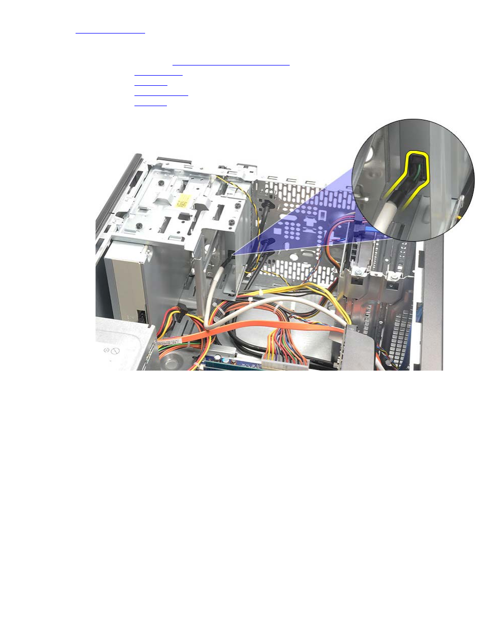 Removing the multimedia card reader | Dell Vostro 460 (Late 2010) User Manual | Page 65 / 103