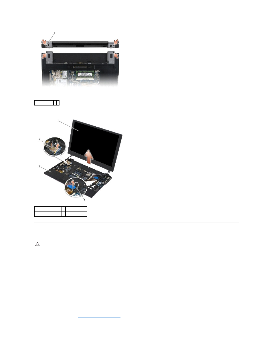 Replacing the display assembly | Dell Latitude E4200 (Late 2008) User Manual | Page 17 / 73