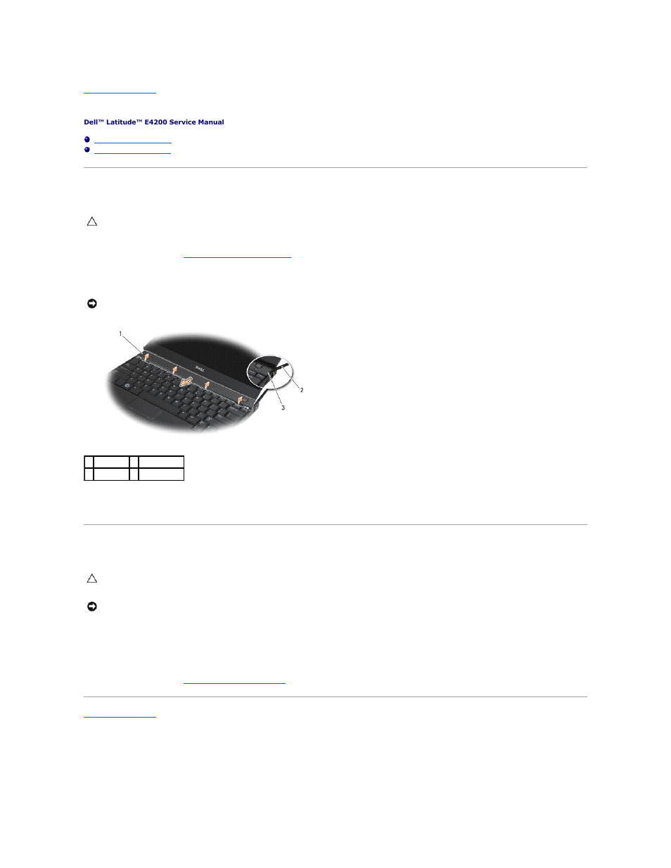 Led cover, Removing the led cover, Replacing the led cover | Dell Latitude E4200 (Late 2008) User Manual | Page 35 / 73