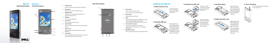 Dell Mobile Mini 3T1 User Manual | 2 pages
