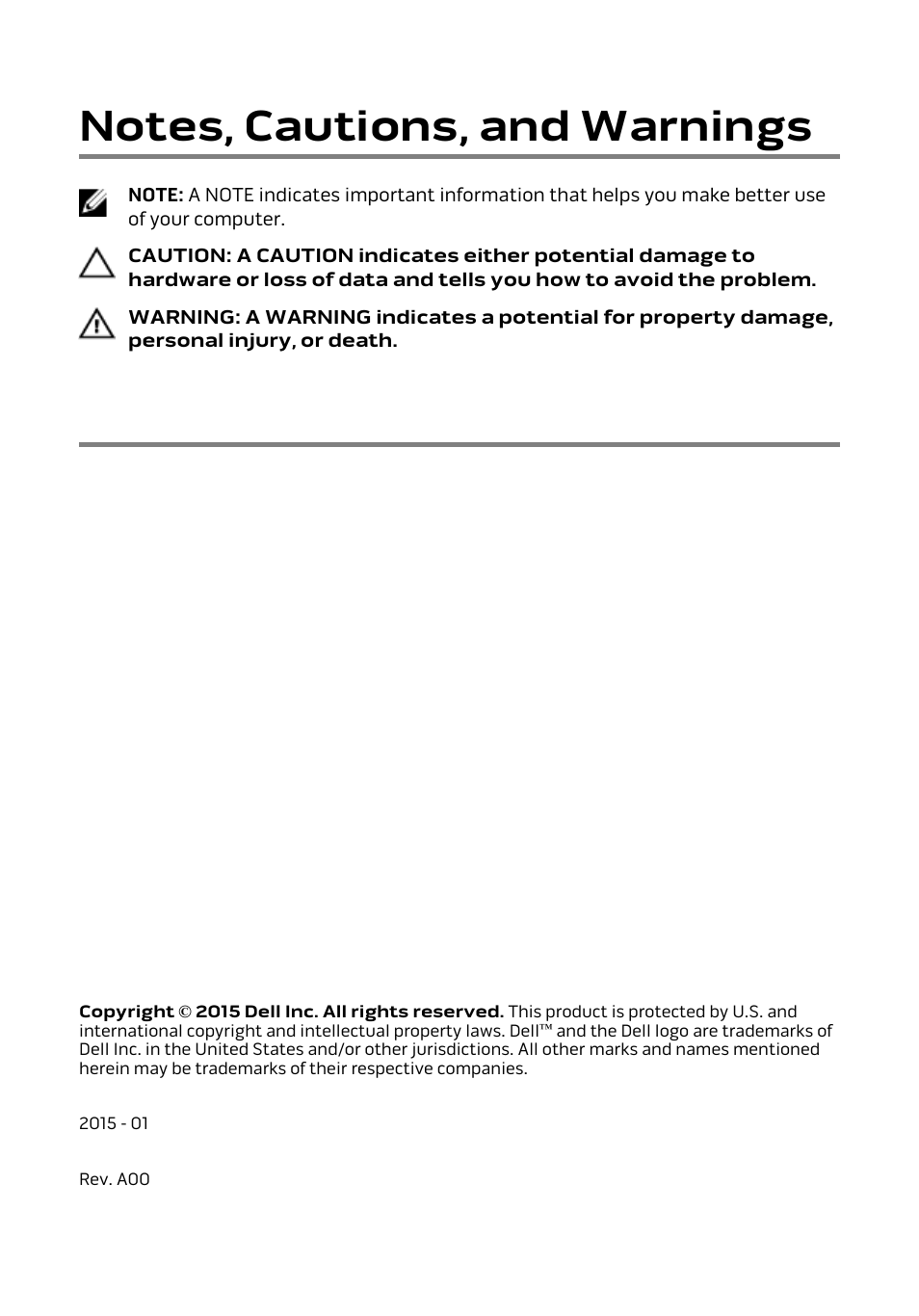 Dell Alienware 15 (Early 2015) User Manual | Page 2 / 149