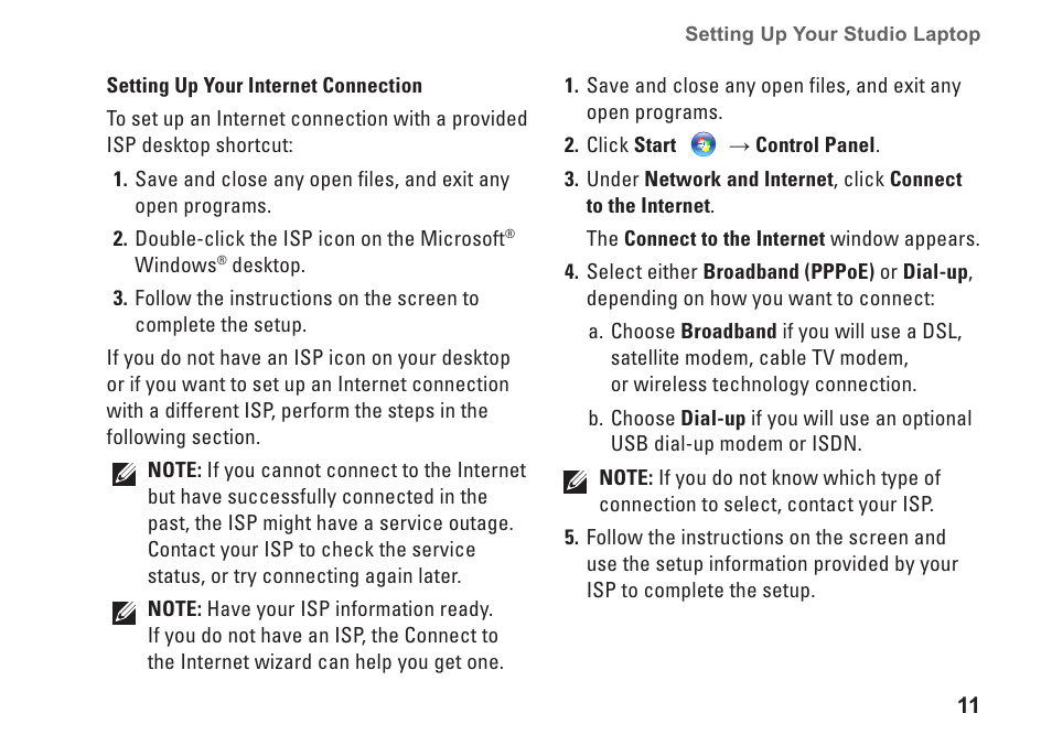 Dell Studio 1555 (Early 2009) User Manual | Page 13 / 70