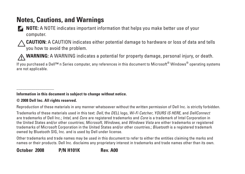 Dell Studio 1555 (Early 2009) User Manual | Page 4 / 70