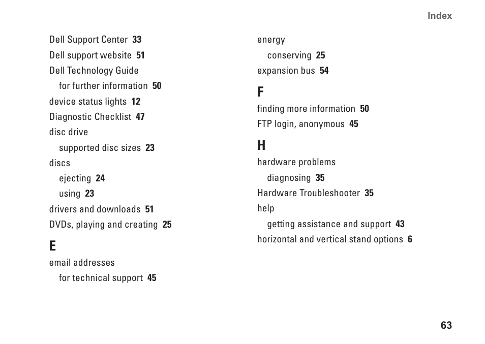 Dell Studio 1555 (Early 2009) User Manual | Page 65 / 70
