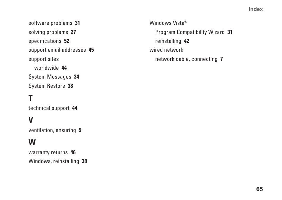 Dell Studio 1555 (Early 2009) User Manual | Page 67 / 70