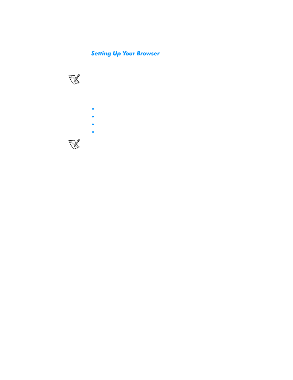 Setting up your browser, Setting up your browser -5 | Dell Inspiron 3500 User Manual | Page 21 / 68