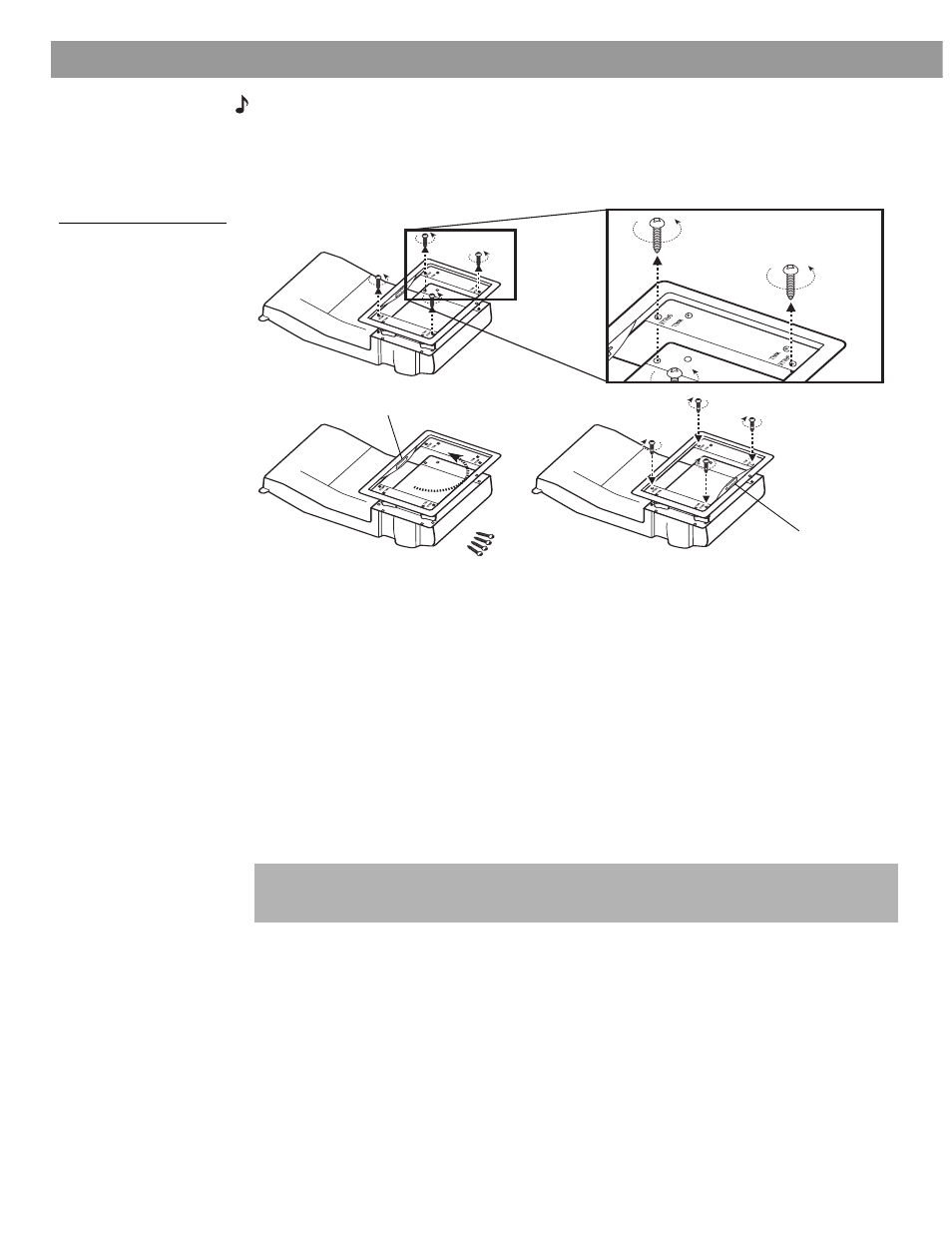 Steps to installing | Bose AM267565 User Manual | Page 20 / 34
