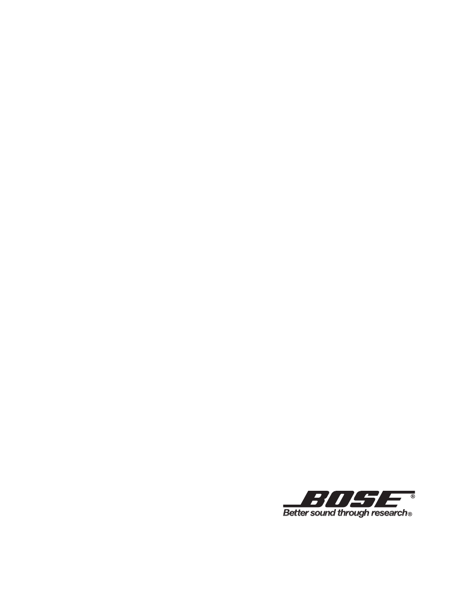 Bose AM267565 User Manual | Page 34 / 34