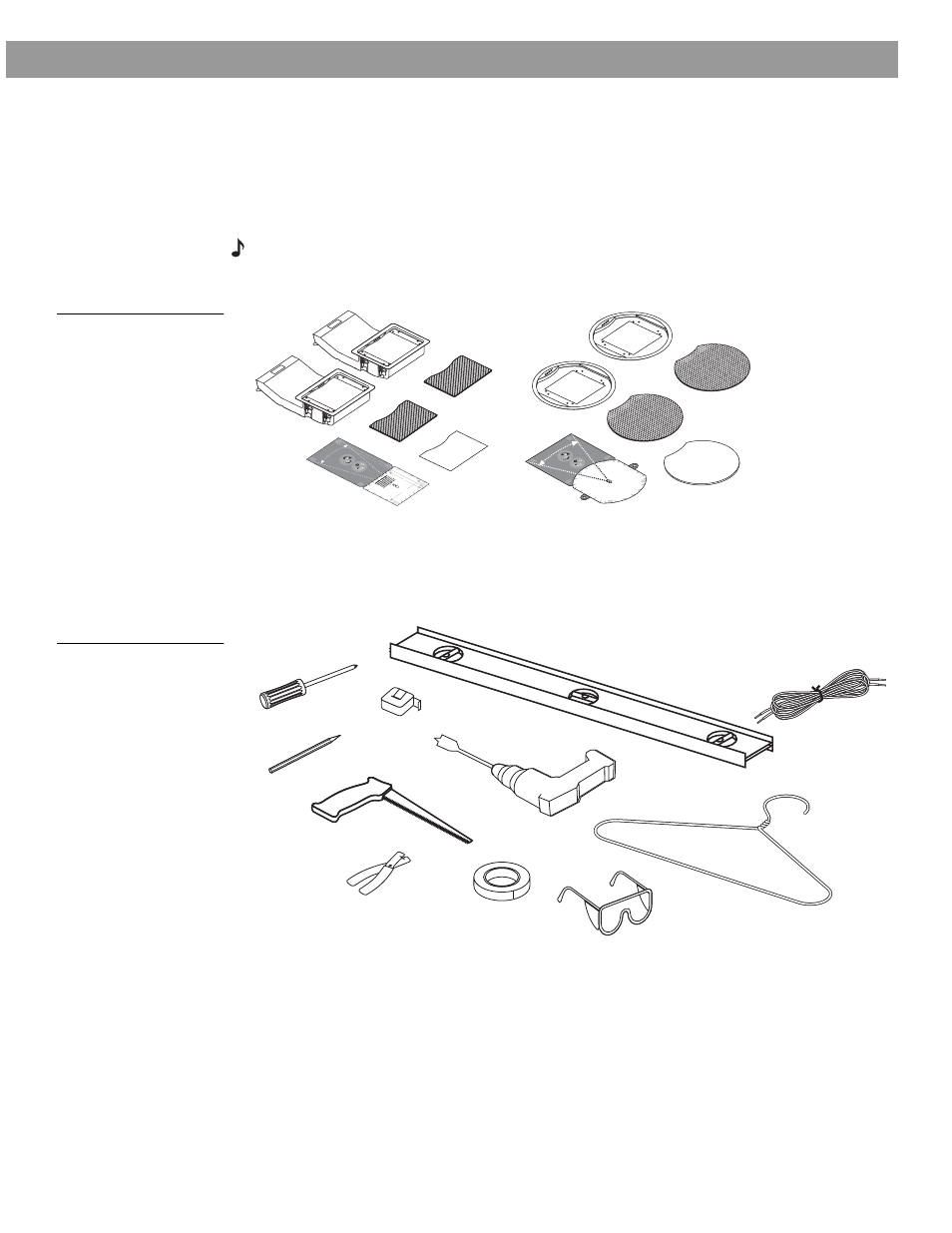 Preparation unpacking, Other equipment you’ll need | Bose AM267565 User Manual | Page 5 / 34