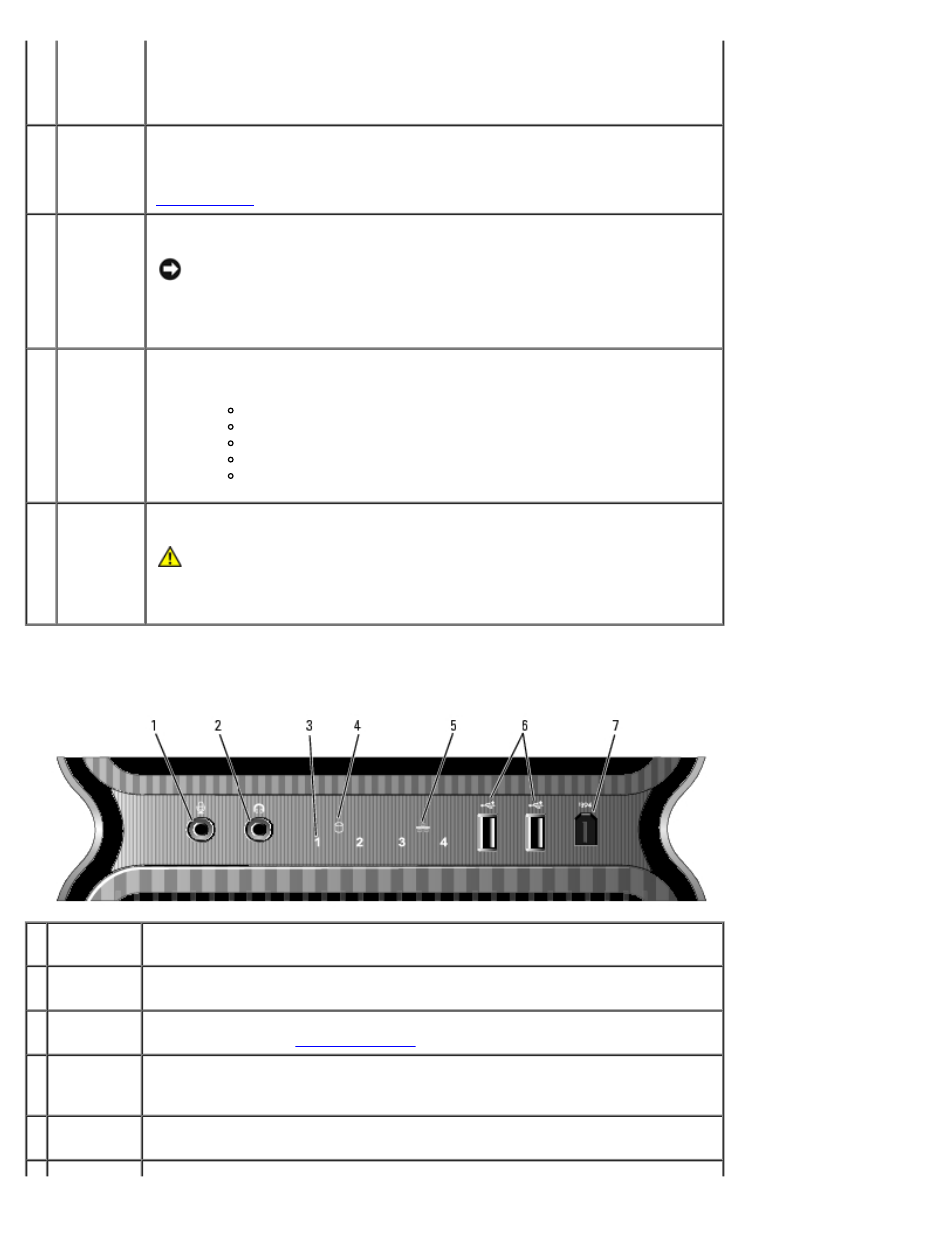 Front i/o, Connectors, Front i/o connectors | Dell XPS 710 User Manual | Page 3 / 88