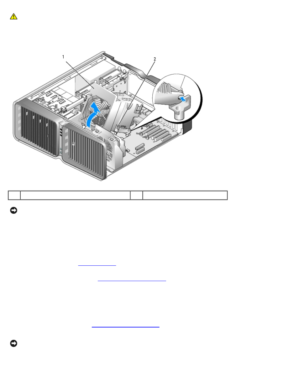 Installing the processor airflow shroud | Dell XPS 710 User Manual | Page 56 / 88