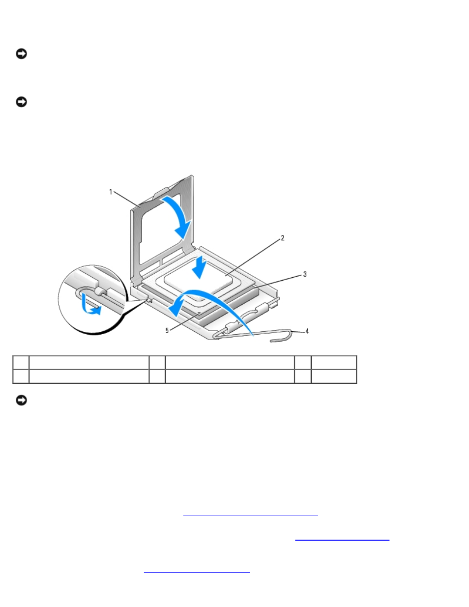 Installing the processor | Dell XPS 710 User Manual | Page 58 / 88