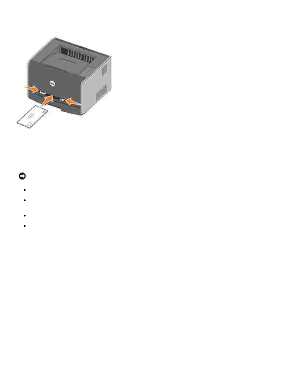 Using the rear exit | Dell 1710/n Mono Laser Printer User Manual | Page 16 / 116