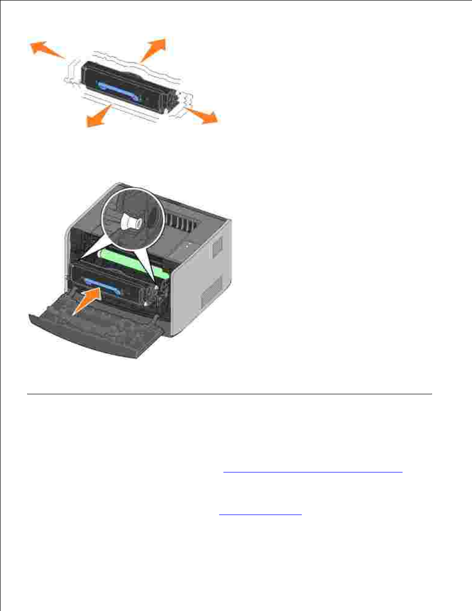 Replacing the imaging drum | Dell 1710/n Mono Laser Printer User Manual | Page 85 / 116