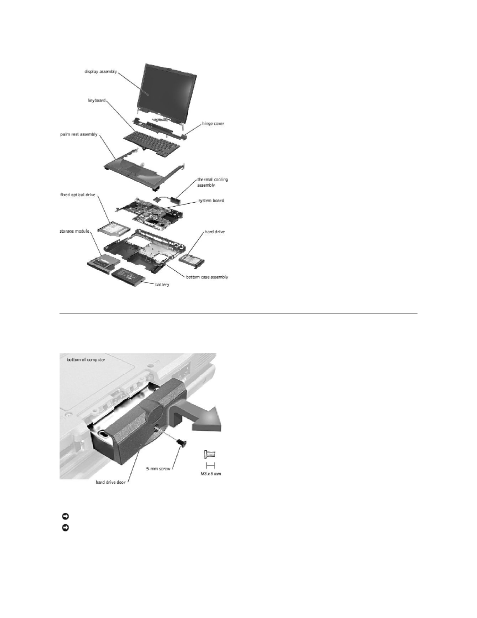 Hard drive, Removing the hard drive | Dell Inspiron 2500 User Manual | Page 15 / 62