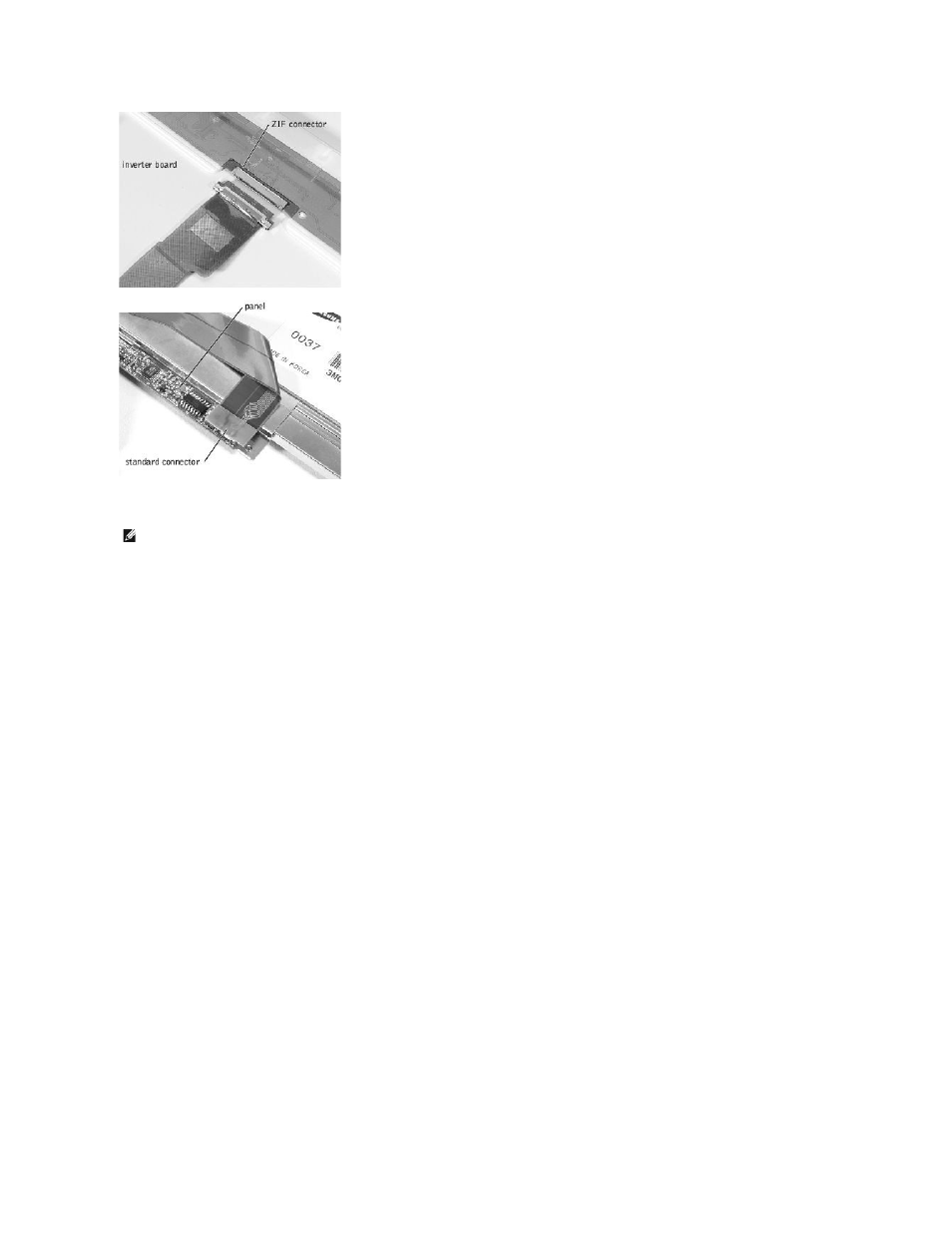 Replacing the display panel, Inch display assembly | Dell Inspiron 2500 User Manual | Page 25 / 62