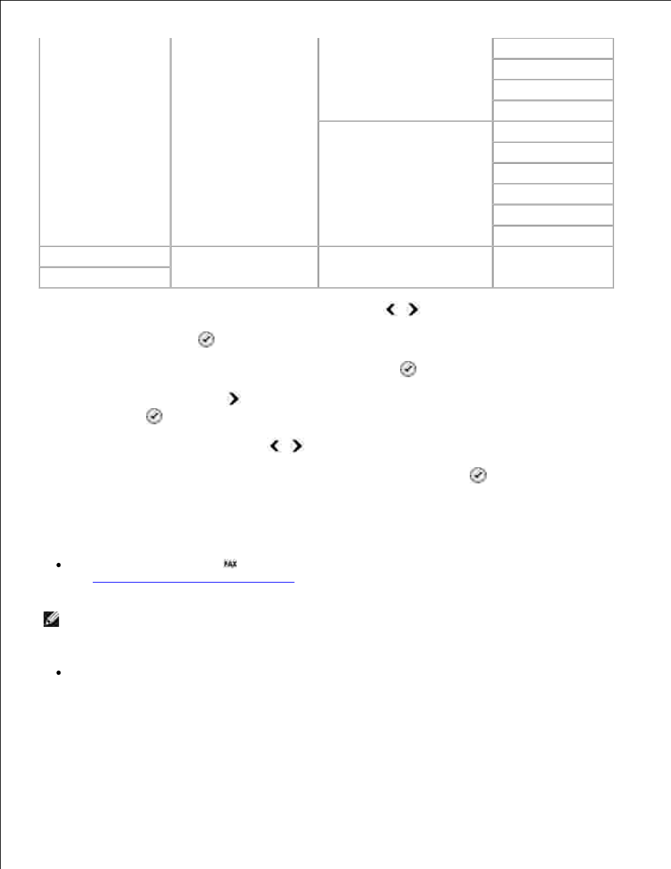 Fax mode main menu | Dell 946 All In One Printer User Manual | Page 16 / 101