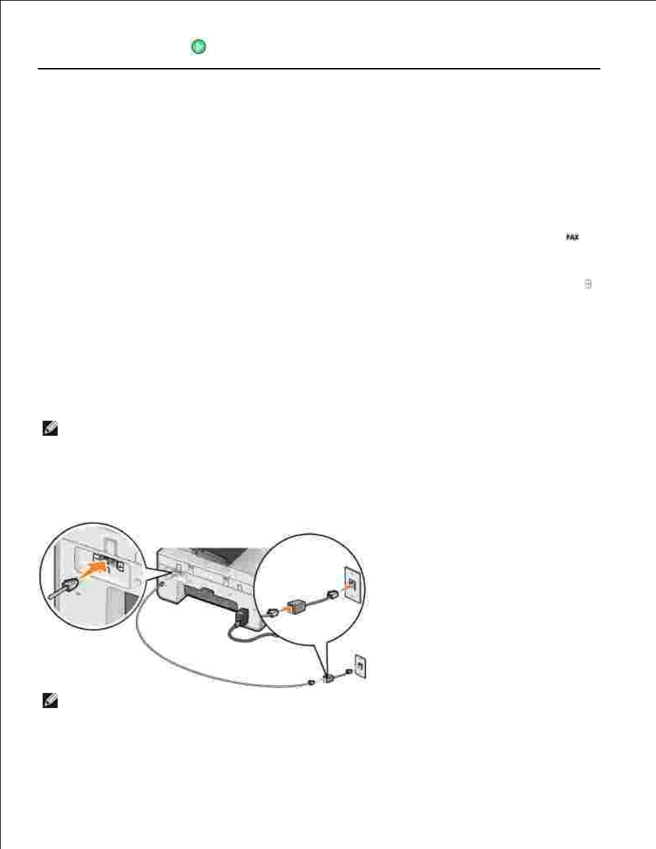 Sending a fax from the computer, Connecting cables, What if i have a digital subscriber line (dsl) | Dell 946 All In One Printer User Manual | Page 61 / 101