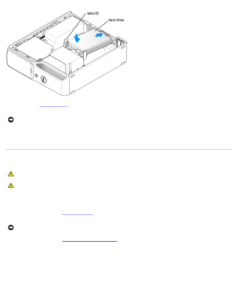 Cd/dvd drive, Removing a cd/dvd drive | Dell Dimension 5150C User Manual | Page 18 / 65