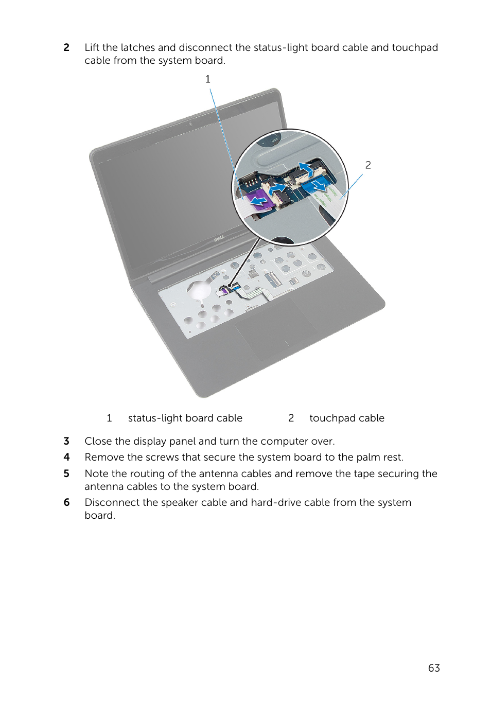 Dell Inspiron 14 (5445, Mid 2014) User Manual | Page 63 / 100
