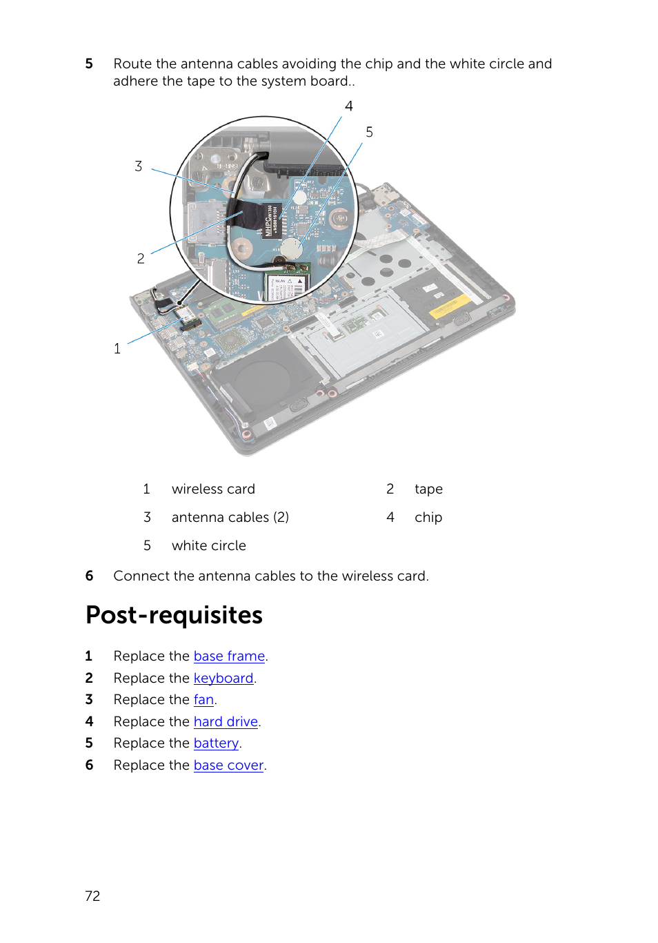 Post-requisites | Dell Inspiron 14 (5445, Mid 2014) User Manual | Page 72 / 100