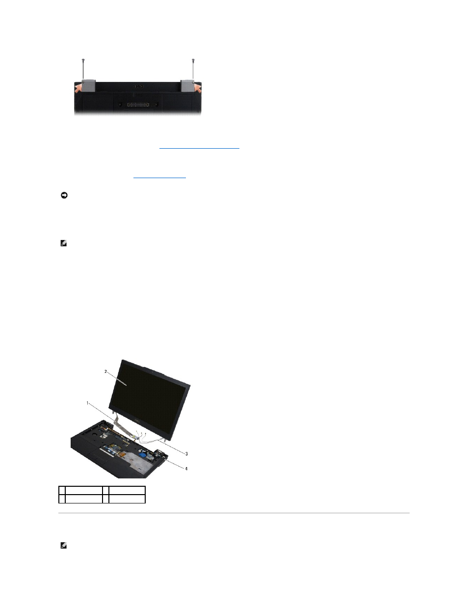 Replacing the display assembly | Dell Latitude E4300 (Late 2008) User Manual | Page 18 / 80