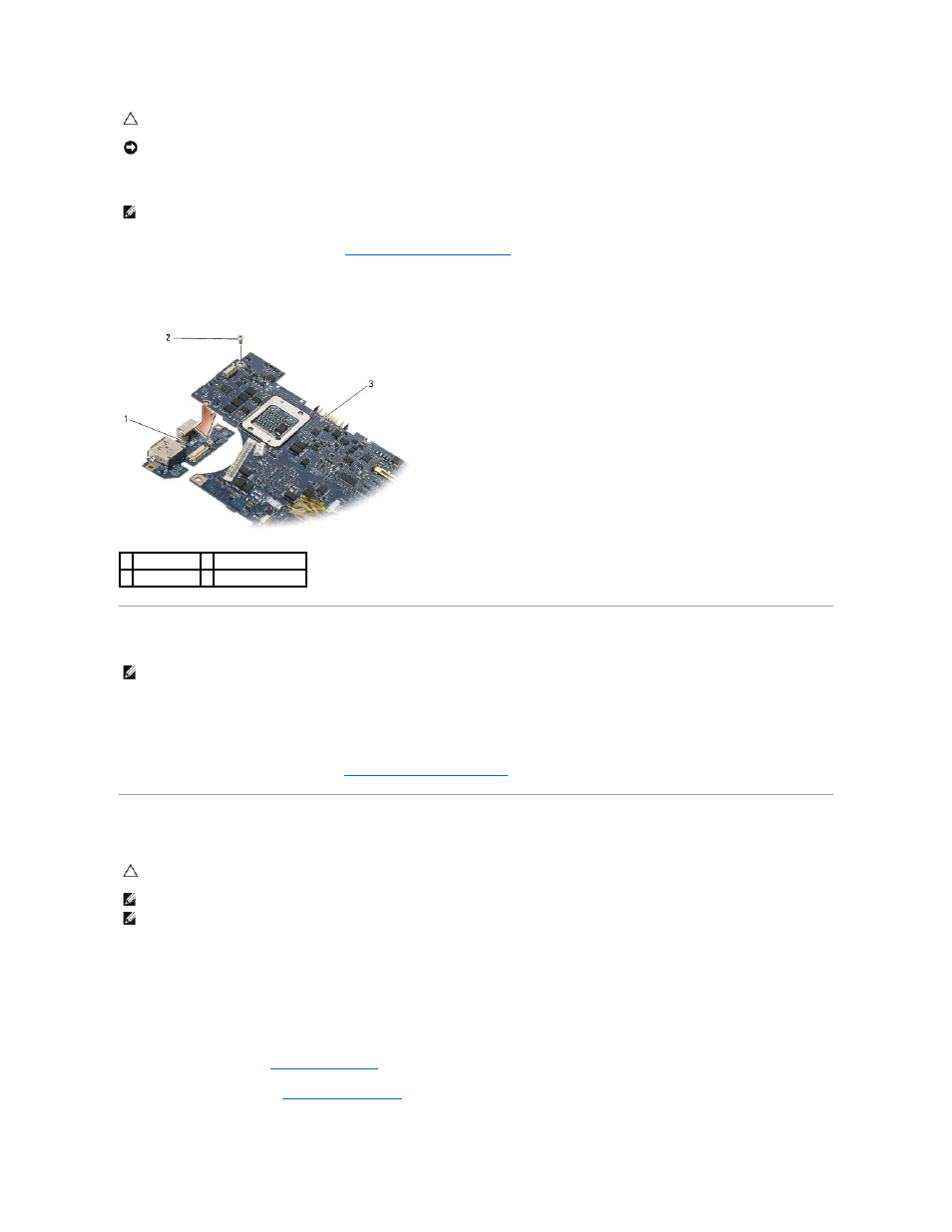 Replacing the left i/o card, Replacing the system board assembly | Dell Latitude E4300 (Late 2008) User Manual | Page 57 / 80