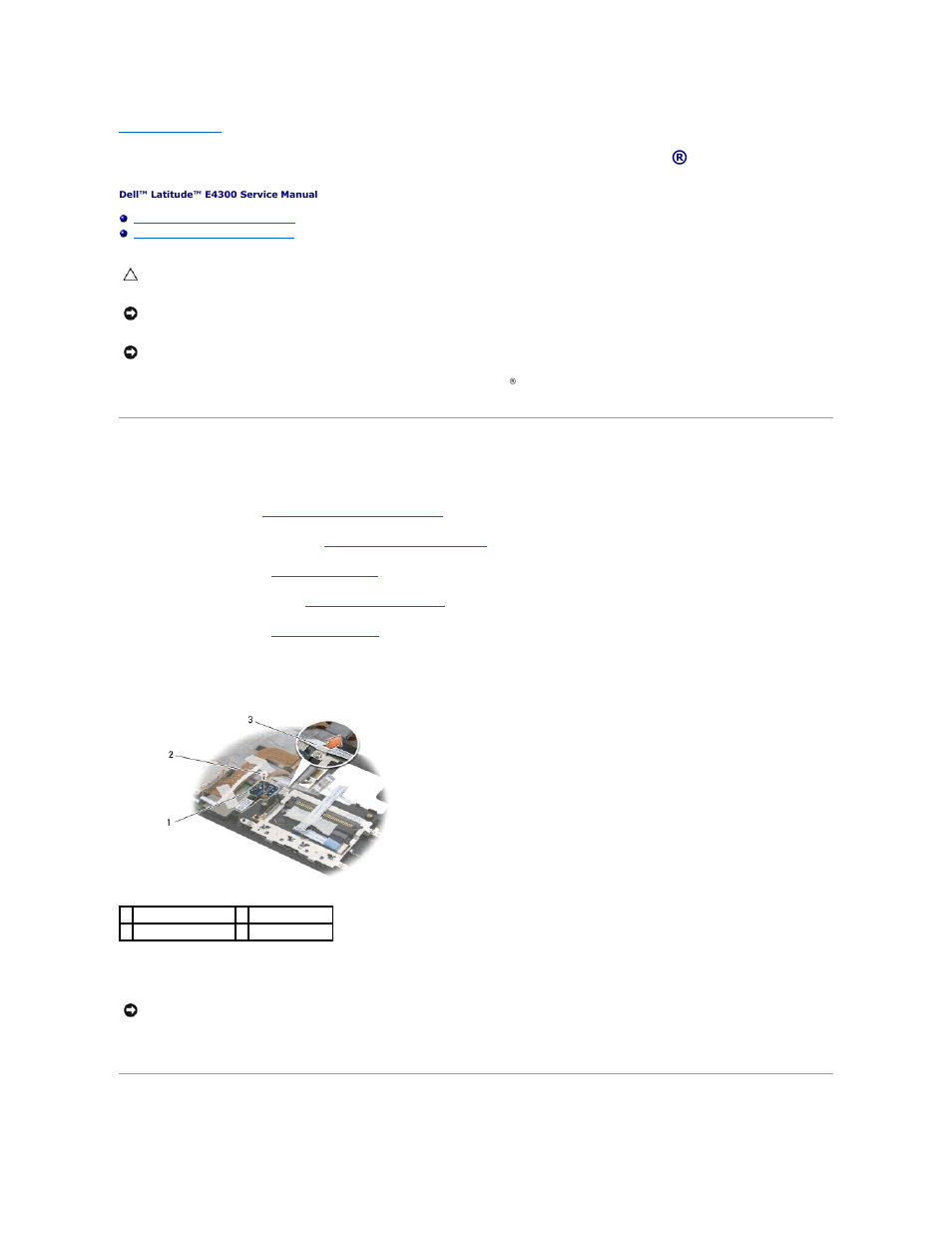 Removing the wpan/bluetooth card, Replacing the wpan/bluetooth card | Dell Latitude E4300 (Late 2008) User Manual | Page 7 / 80