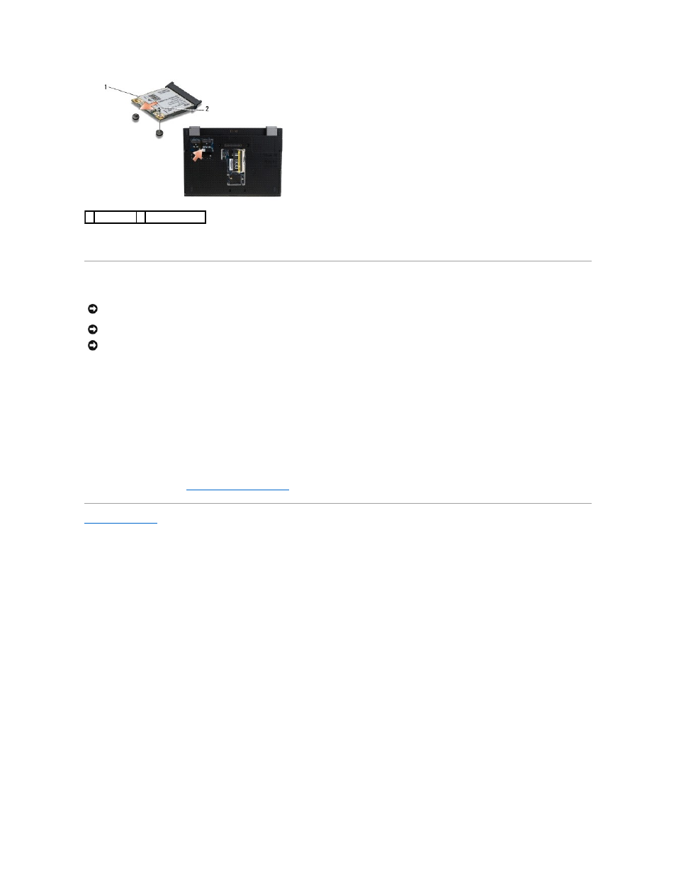 Replacing a wwan card | Dell Latitude E4300 (Late 2008) User Manual | Page 80 / 80