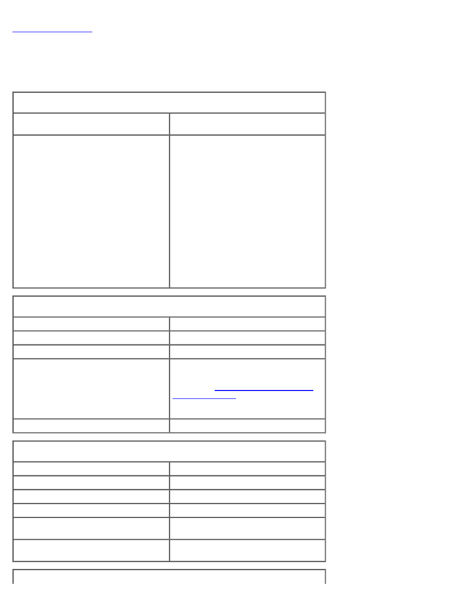 Specifications | Dell Dimension 9200c User Manual | Page 15 / 67