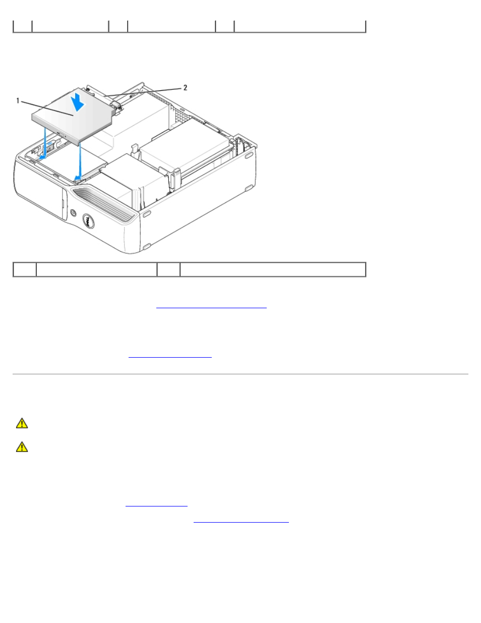 Floppy drive (optional), Removing a floppy drive | Dell Dimension 9200c User Manual | Page 47 / 67