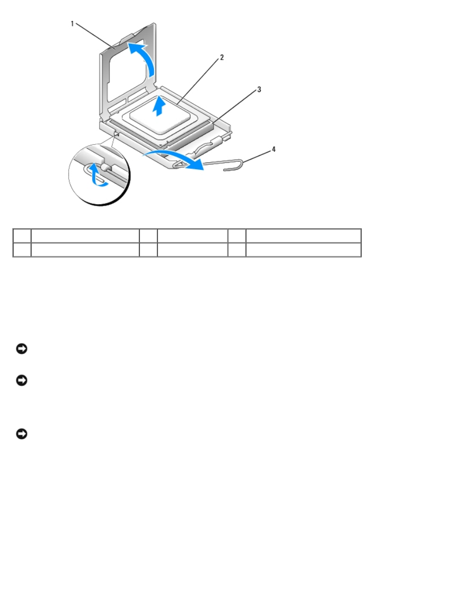 Installing the processor | Dell Dimension 9200c User Manual | Page 56 / 67