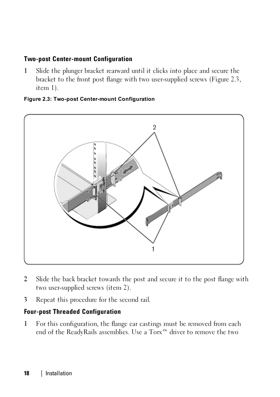 2postcenter | Dell KVM 1081AD/ KVM 2161AD User Manual | Page 26 / 140