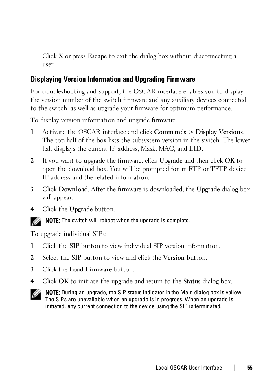 Dell KVM 1081AD/ KVM 2161AD User Manual | Page 63 / 140
