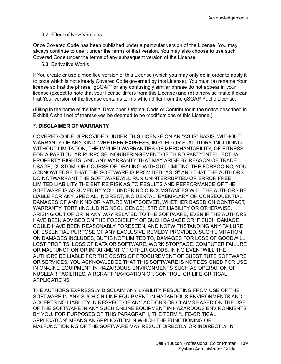 Dell 7130cdn Color Laser Printer User Manual | Page 109 / 116