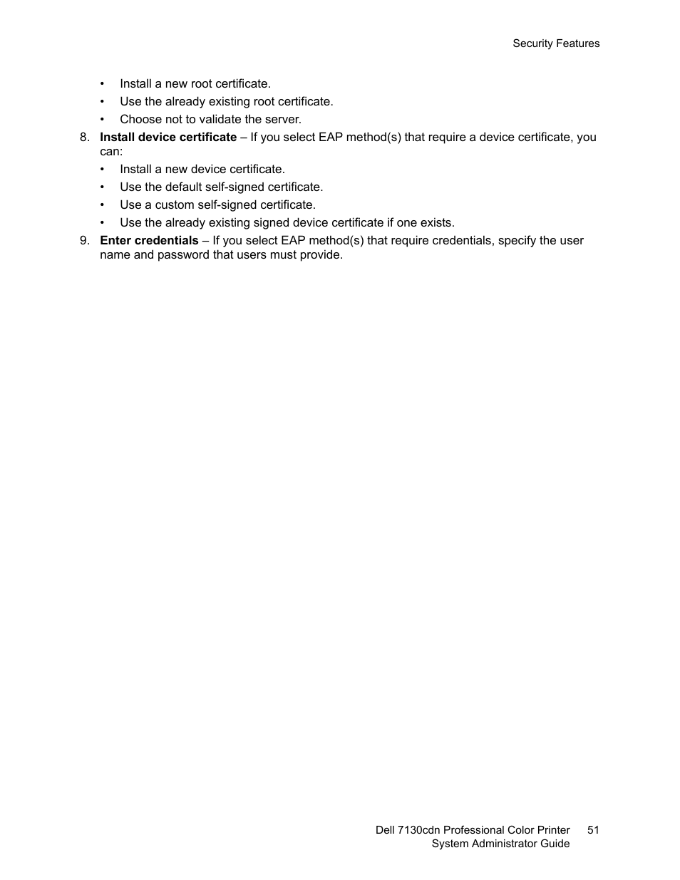 Dell 7130cdn Color Laser Printer User Manual | Page 51 / 116